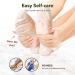 PUREDERM Foot Peeling Mask (3 Pack) - Exfoliating Treatment for Cracked, Callused Feet with Natural Botanical Extracts - Buy Online on GoSupps.com