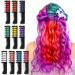 10 Color Hair Chalk for Girls Temporary Hair Color Dye for Kids,Washable Hair Chalk Comb,Gifts for Girls Age 8-12,Best Creative Gifts for Children's Day Christmas Halloween Cosplay Birthday Party New Year