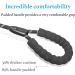 iYoShop Dual Dog Leash - 360 Swivel, No Tangle, Shock Absorbing Bungee - Medium/Large Black - Buy Online on GoSupps.com