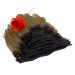 Anrosa 10 Inch Blonde Afro Kinky Curly Clip in Hair Extensions - 120g Human Hair 4A 4B for Black Women, 1B Ombre 1B/27 - Buy Online on GoSupps.com