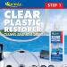 STAR BRITE Clear Plastic Restorer - Renew, Restore & Maintain Hazy, Yellow, Scratched Plastic Surfaces - Step 1 of Two-Step System for Strataglass, Isinglass, Polycarbonate & Acrylic - Buy Online on GoSupps.com