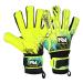 Connect children football goalkeeper gloves with super grip latex goalkeeper gloves children boys & girls junior football goalkeeper gloves for training 5 fluorescent yellow