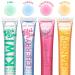 Expressions 12pc Clear Lip Gloss Pack | Hydrating Lip Oils with Vitamin E & Essential Oils | Flavored Tinted Lip Moisturizer - International Shipping - Buy Online on GoSupps.com