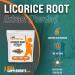 BulkSupplements Licorice Root Extract Powder - 500mg per Serving (500g / 1.1lbs) - Licorice Supplement for Immune Support and Digestive Health - Buy Online on GoSupps.com