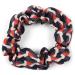 Stylbreaker Women s Elastic Hair Tie with Retro Pattern - Triangular Cloth Scrunchie in Red-Black-Gray - Braid Rubber Hair Band 04027015 - Buy Online on GoSupps.com