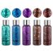 Glitter Face Festival Accessories Festival Glitzer Face Festival Outfit Women Festival Glitzer Glitzer Body Glitter Festival Birthday Makeup Long Lasting Sparkling