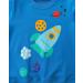 Kids Dinosaur Sweatshirt | Cotton Casual Top for Boys & Girls | Long Sleeve Pullover T-Shirt | Toddler Baby Clothes 1-8 Years | 5-6 Years Rocket Design - Buy Online on GoSupps.com