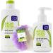Clean & Clear Aloe Vera Body Wash and Acne Prone Facial Cleanser for Sensitive Skin Oil Free Soap and Dye Free Daily Facial and Body Cleanser Removes Dirt Oil & Makeup Bonus Loofah Included
