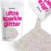 Hemway Extra Chunky Glitter 100g 3.5oz Cosmetic Safe 1mm 1/24" Mother Of Pearl Iridescent Extra Chunky - 100g