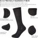 Athlemo Men's Diabetic Circulation Bamboo Crew Socks - Black (6 pairs) | Moisture Wicking, Cushioned, Non-Binding | Size 9-11 - Buy Online on GoSupps.com