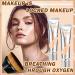 Shop Waterproof Foundation Cream | Full Coverage Lightweight Makeup Kit with Brush - #02 - Long Lasting & Oil Control for Women | International Shipping - Buy Online on GoSupps.com