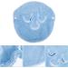 TOYANDONA Serviette Masque Visage en Polaire Corail Bleue Serviette Chaude Absorbante et Hydratante Visage Trois Trous et Bande R glable Amovible Domicile et Spa - Buy Online on GoSupps.com