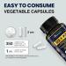 New! 350 Vegan Capsules of Vitamin D3 K2 High Potency 1000 IU D3 (25 mcg) / 120 mcg K2 (MK-7) - Year Long Supply Vitamin D - Helps Maintain Bone & Teeth Health - Formulated With MK-7 Natto Bean For Best Results - Immune System Support Vegan - Made In Cana - Buy Online on GoSupps.com