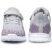 MURDESOT Kids Athletic Running Sports Sneakers - 8 Toddler Grey & Purple - Buy Online on GoSupps.com