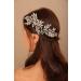 BERYUAN Peacock Green Crystal Rhinestone Pearls Wedding Hair Comb Teardrop Crystal Rhinestone Wedding Headband Silver Wedding Hair Accessories for Brides Bridesmaid (PEACOCK GREEN) - Buy Online on GoSupps.com