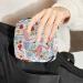 Flamingo Period Bag - Large Menstrual Cup Pouch & Sanitary Napkin Organizer - Buy Online on GoSupps.com