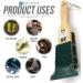Boot Brush Mud Remover with Scraper | Stiff Bristles | Outdoor Shoe Cleaner for Wellingtons & Hiking Boots - Buy Online on GoSupps.com
