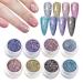 Gel Paillet - Gel Iridescent Kit de 8 Couleurs Paillet es pour Soin des Ongles Cr ation Manucure P dicure Femmes