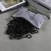 BIEUFBJI Baby Hair Ties 100 Pcs Mini Seamless Black Hair Bands for Girls and Kids - Buy Online on GoSupps.com