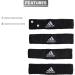 adidas Interval 3/4-inch Bicep Band Black/White - One Size | Shop Now - Buy Online on GoSupps.com