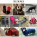 Buy Minezi Waterproof Dachshund Winter Jacket | Wool Lined & Adjustable Straps | Pink XS (31-32cm) | Warm Dog Clothing for Cold Weather - Buy Online on GoSupps.com