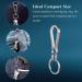 Premium Titanium Keyring Snap Hook | Strong Carabiner Key Holder | Upgraded Robust Design for Keys | International Shipping Available - Buy Online on GoSupps.com