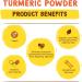 Organic Coconut Merchant Turmeric Powder 250g | Non-GMO & Vegan | 100% Natural | Gluten-Free | For Curries, Soups, Smoothies | Ethically Sourced (Pack of 1) - Buy Online on GoSupps.com