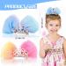 Gradient Diamond Crown Hair Pin for Girls Kids - Princess Headband Hair Clip Headdress in Pink Blue Purple - Children's Day Gift - Buy Online on GoSupps.com
