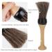 Wooden Neck Duster Brush - Hair Cleaning Sweep for Hairdressing | Long Handle for Easy Use - International Shipping Available - Buy Online on GoSupps.com