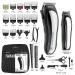 Wahl Lithium Ion Cordless Haircutting & Trimming Combo Kit 79600-2101P - Rechargeable Electric Razor for Grooming Heads, Beards & Body - Buy Online on GoSupps.com