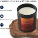 Scented Cedarwood Candles | Natural Soy Wax | 8oz Aromatherapy Jar Candles for Home | Perfect Gifts for Men & Women - Buy Online on GoSupps.com