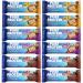 Pure Protein Bars High Protein Nutritious Snacks to Support Energy Low Sugar Gluten Free 4 pcs Chocolate Peanut Butter 4 pcs Chocolate Deluxe 4 pcs Chewy Chocolate Chip