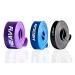 Activevikings Pull-up fitness bands |Perfect for muscle building and CrossFit Freeletics Calisthenics |Fitness band Proofing tapes Resistance tapes H - mid package (black blue purple)