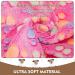 EXPAWLORER Fluffy Paw Print Dog Blanket - Soft Warm Fleece Pet Blanket for Small Pets - Cozy Mat Cover for Cats and Dogs - Purple - Buy Online on GoSupps.com