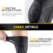 CAMBIVO 2 Pack Knee Brace with Side Stabilizers & Patella Gel Pad - XX-Large Black Grey | Knee Support for Weightlifting & Climbing - Compression Sleeves for Pain Relief & Arthritis - Buy Online on GoSupps.com