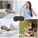 Lyocell Sleep Mask - Soft Eye Cover for Women and Men - Ideal for Travel, Yoga, Nap - Blackout Eye Pillow for Better Sleep - Buy Online on GoSupps.com