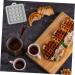UKCOCO 2 Pcs Silicone Cookie Mold Square Pancake Tray Silicone Baking Waffle Mold Baking Tools Household - Buy Online on GoSupps.com