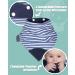 Cheeky Chompers Neckerchew Baby Bib with Teether | Reversible Dribble Bib for Teething Toddlers | Preppy Stripes Design | Award-Winning | One Size - Buy Online on GoSupps.com