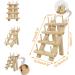 New brothread 60 Spools + 12 Spools Wooden Thread Rack Organizer for Embroidery, Quilting, Sewing - Mother + Baby Rack Set - Buy Online on GoSupps.com