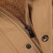 Buy Hanxiulin Men's Plush Fleece Jacket - Warm Winter Coat with Hood Long-Sleeved Cuddly Comfort in Khaki (XXL) | International Shipping Available - Buy Online on GoSupps.com