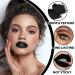NVLEPTAP Lip Color Set - Matte Black Lipstick Lip Liner Gloss & Stain for Goth Cosplay & Halloween Makeup - Buy Online on GoSupps.com