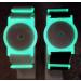 CGM Clips UK - Freestyle Libre Sensor Armband Holder/Protector - Green Glow in The Dark (White Strap) - Buy Online on GoSupps.com