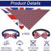 Dog Bandanas 2 Pcs Union Jack Bandana For Dog 2 Pcs Dogs Collar Bow Ties Pet Dog Kerchief Adjustable Strap Bandana For Dogs For Small Medium Large Girl Or Boy Dogs Cats Puppy Decoration Supply - Buy Online on GoSupps.com
