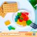 Buy 3x Amos 4D Gummy Blocks - Edible Building Blocks 100g | Perfect for Kids' Birthdays & Muffin Decoration - Buy Online on GoSupps.com