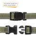 HEELE Reflective Neoprene Padded Dog Collar - Adjustable for Medium Dogs - Army Green - Size M (34-52cm) - Buy Online on GoSupps.com
