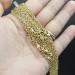 Alexcraft 33ft Dainty Gold Plated Solid Brass Cable Chain Link Bulk - 2mm for Jewelry Making - Buy Online on GoSupps.com