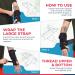 Koolflex Adjustable Wrist Support | X-Large Right Carpal Tunnel Brace for Sprains Recovery & Rehabilitation | 100% Made in the USA - Buy Online on GoSupps.com