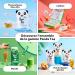 Panda Tea - Detox Ice Tea Ice Tea Cold Infusion - Peach Hibiscus Vanilla Flavor - Certified Organic - 28 Cotton Bags - G - Buy Online on GoSupps.com