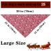 Unique Christmas Dog Towel - Washable Cotton Adjustable Latz for Small & Medium Pets - Buy Online on GoSupps.com