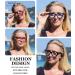 Eyekepper 4-Pack Bifocal Reading Glasses Cat Eye Design for Women | +2.00 Strength | Stylish Clear Lens Mix | International Shipping Available - Buy Online on GoSupps.com
